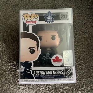 Auston matthews funko pop (20) in protective case